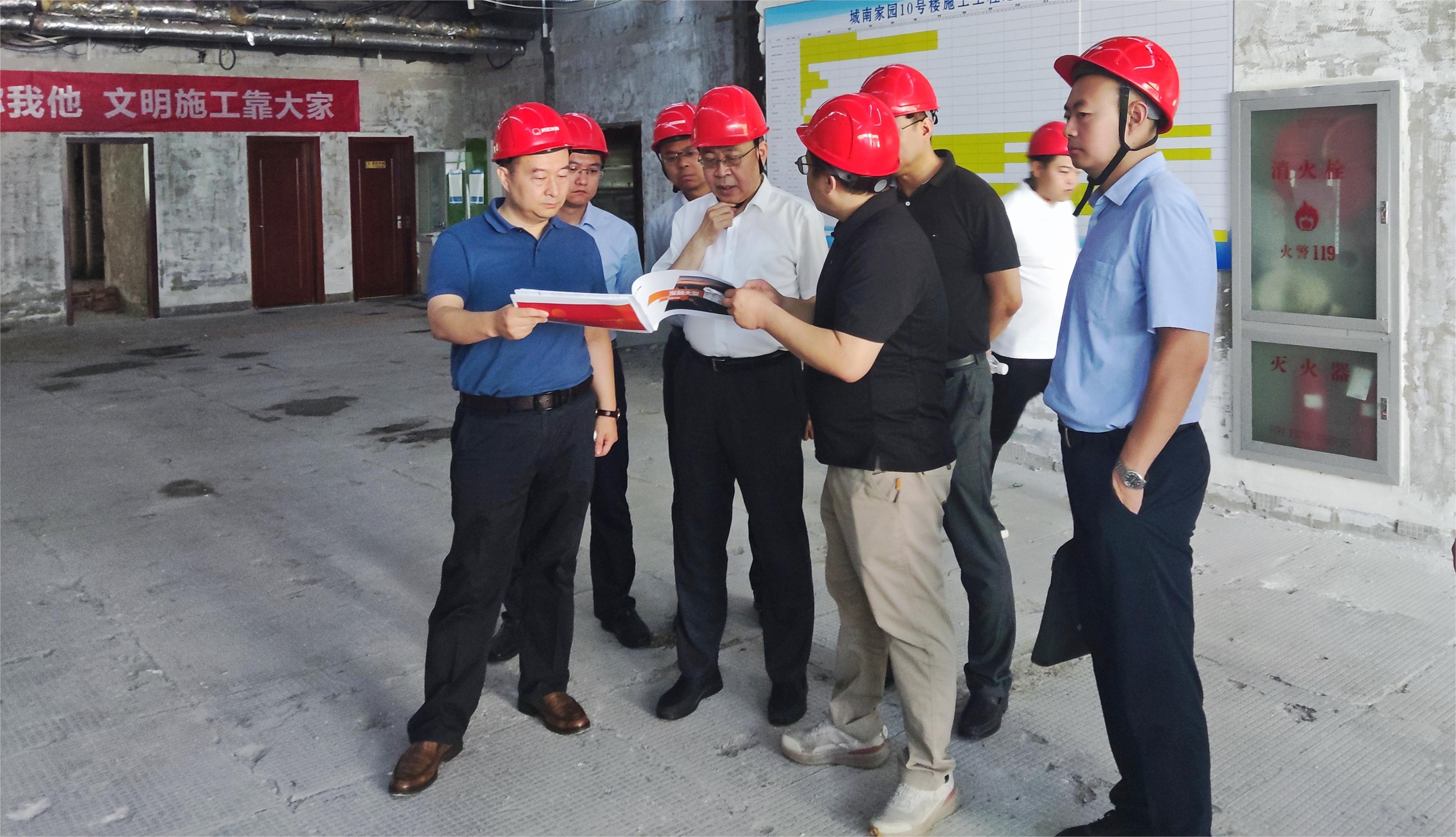 天津市国资委党委书记、主任张勇深入津投资本租赁住房项目调研指导工作