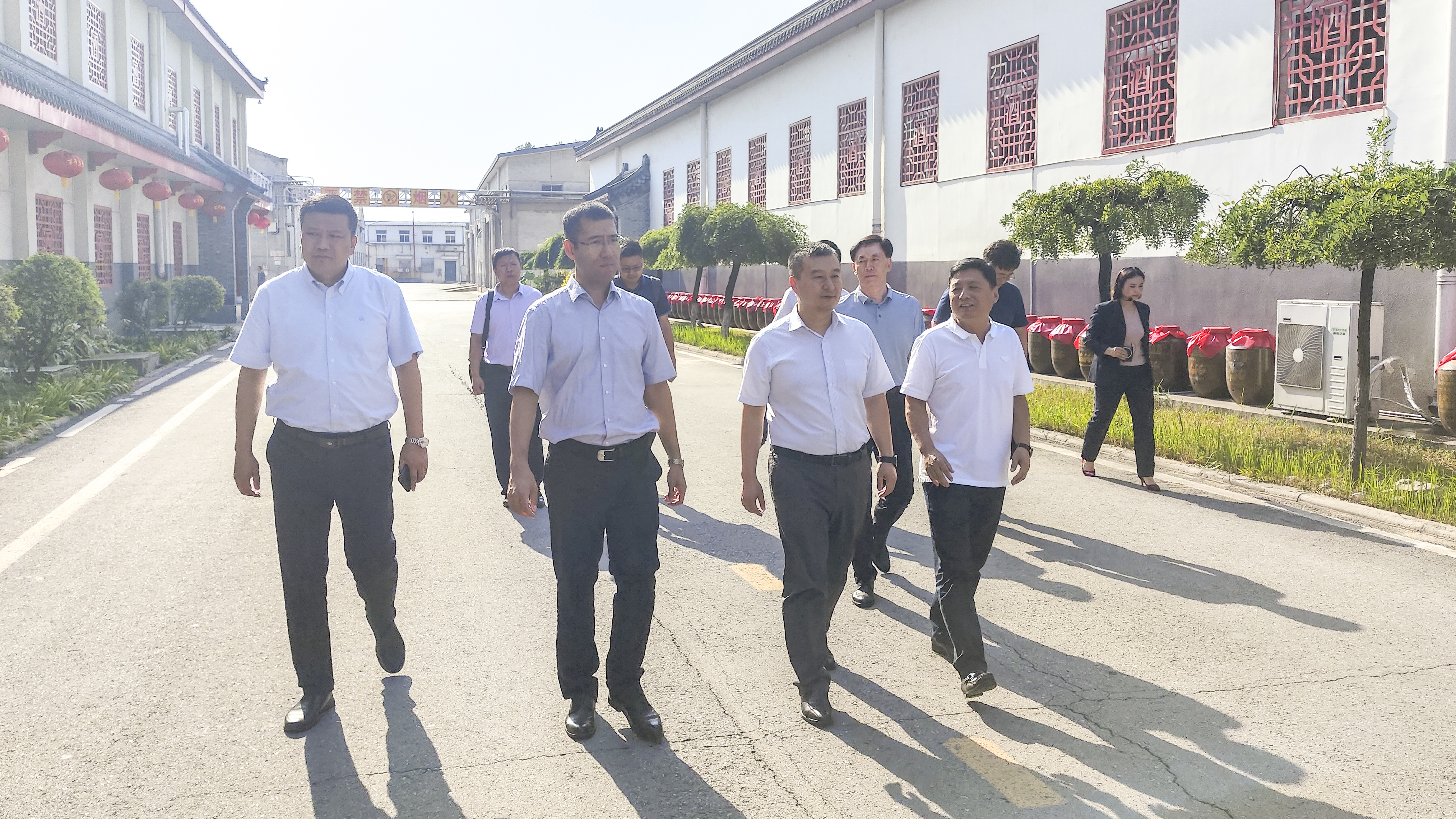 公司领导带队与蓟州区委领导开展座谈交流