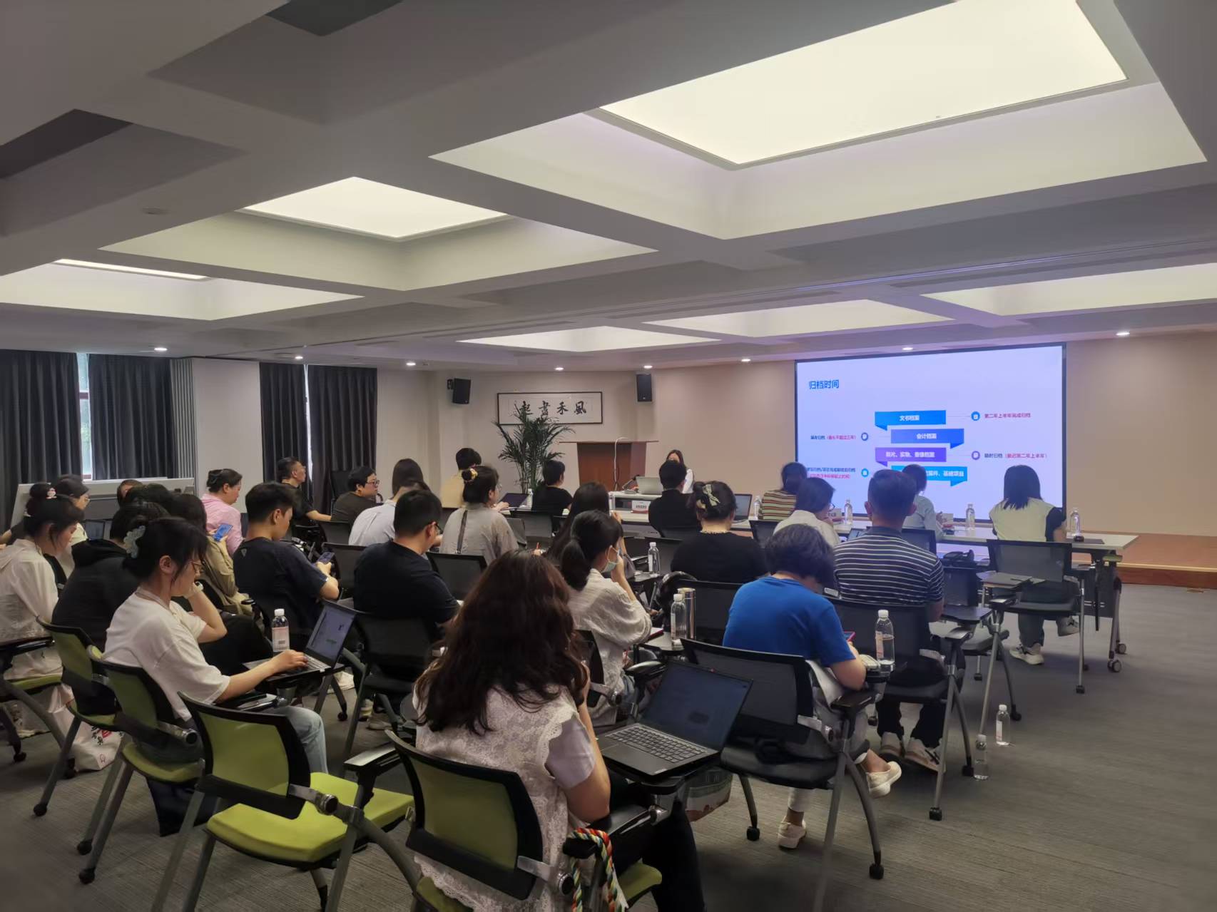 津投资本组织开展全系统档案培训